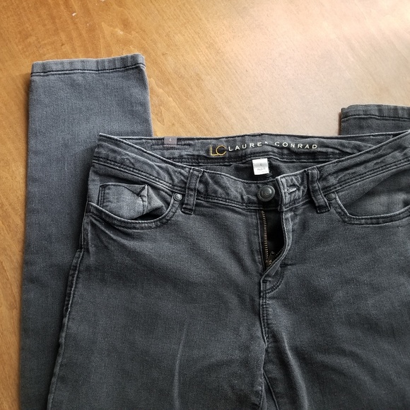 Grey LC Lauren Conrad Skinny Jeans size 4 - Picture 5 of 5